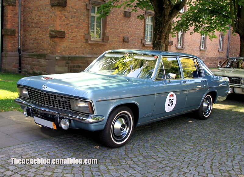 Opel kapitan 2800 S de 1969 (Paul Pietsch Classic 2014) 01