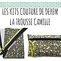Les kits de couture : trousse en liberty