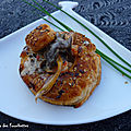 Vol au vent ecrevisses chanterelles