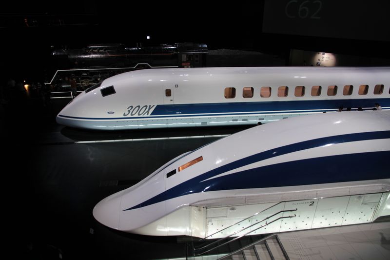 Maglev MLX01 + Shinkansen 300X