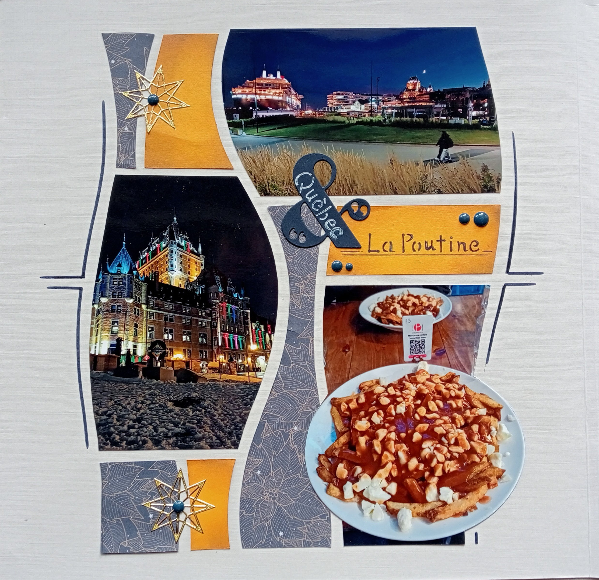 Quelques pages réalisées avec le gabarit auckland Passion scrap Aveyron