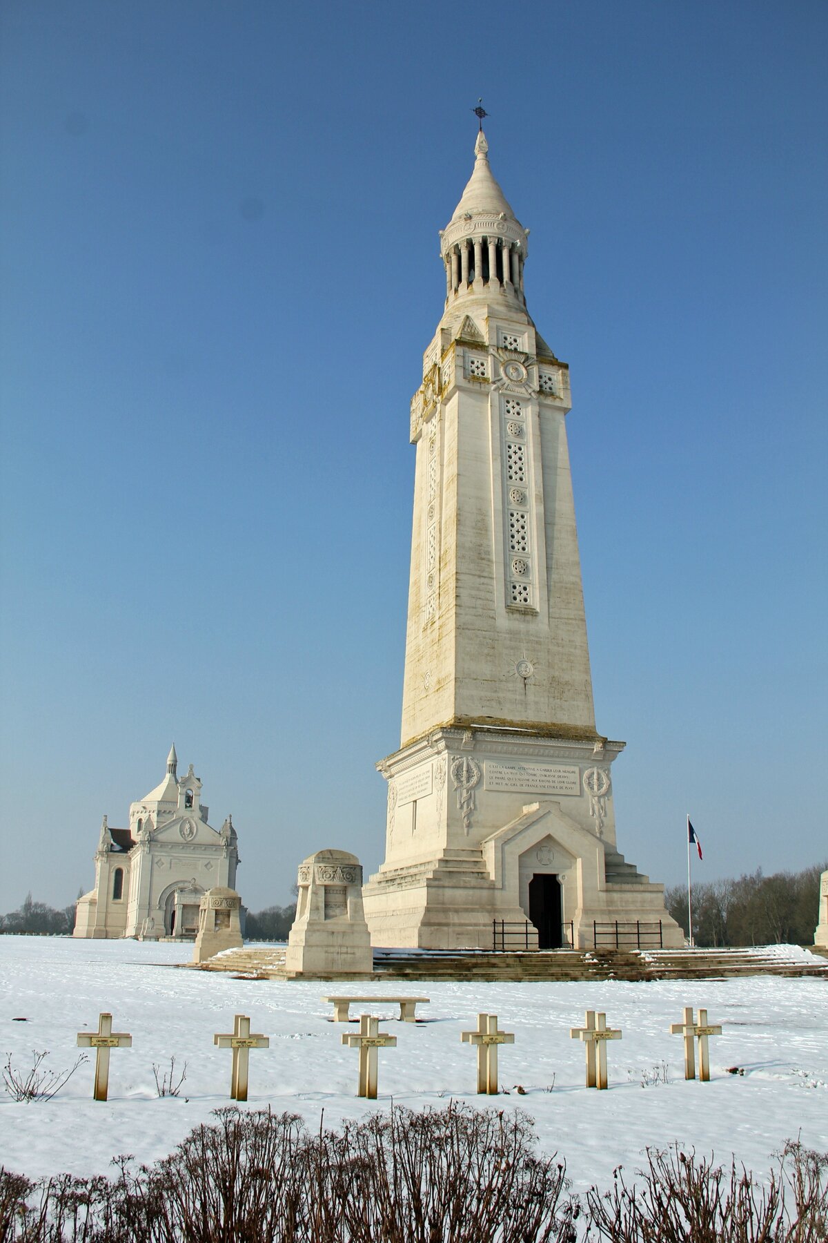 NotreDamedeLorette sous la neige LÔ Photos du Nord Pas de Calais