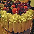 Vacherin aux couleurs italiennes