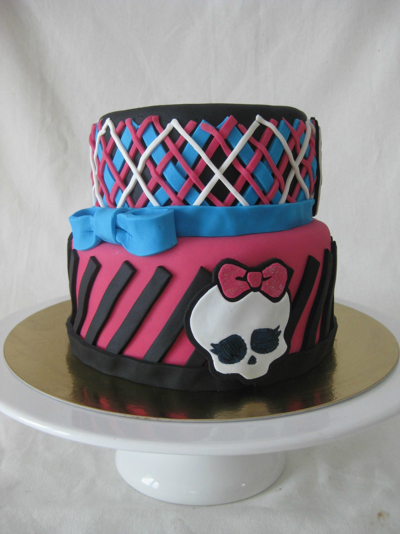 Gâteau Monster High - Monster High Cake - Les Hobbies d'Aurélie