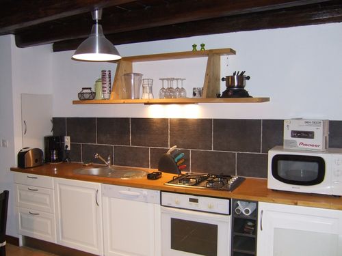La cuisine entierement equipee