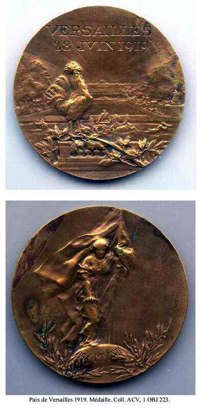 Médaille Paix de Versailles