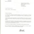 Lettres de Soutien
