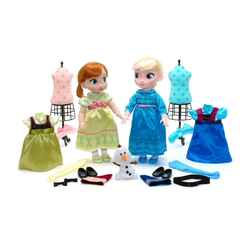 Coffret Cadeau de poupées Animators Anna et Elsa / Disney Store / Age : dés 3 ans / Prix indicatif : 85€