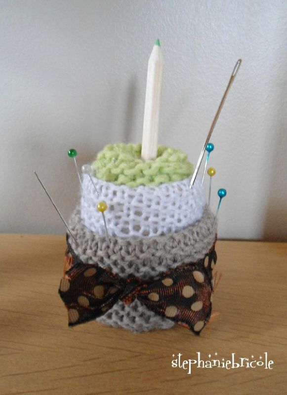 tricot cupcake