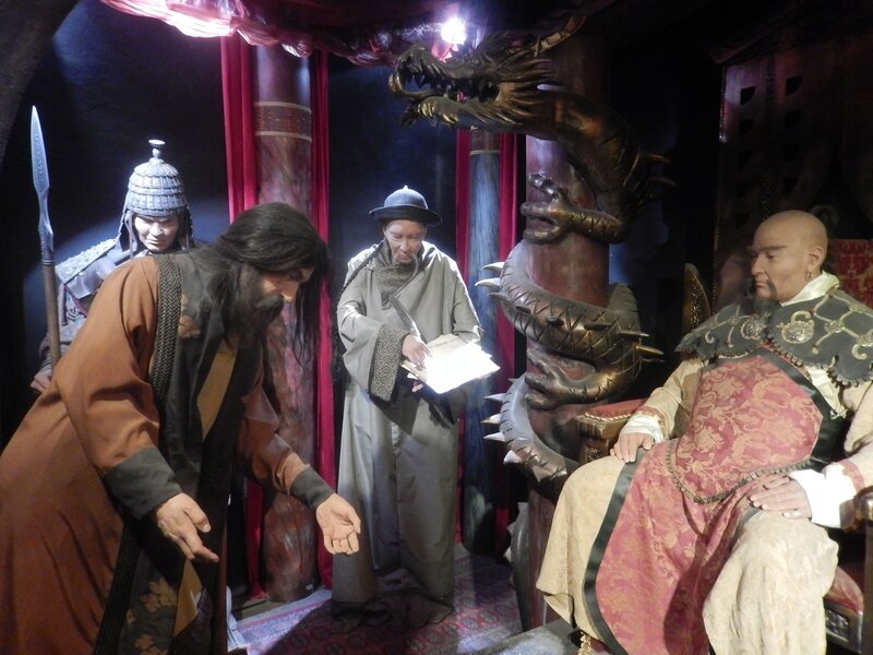 Marco Polo devant Kublai Khan, Korcula 7 août 2013
