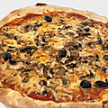 Pizza chorizo poivron
