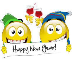 Risultati immagini per happy new year emoticons