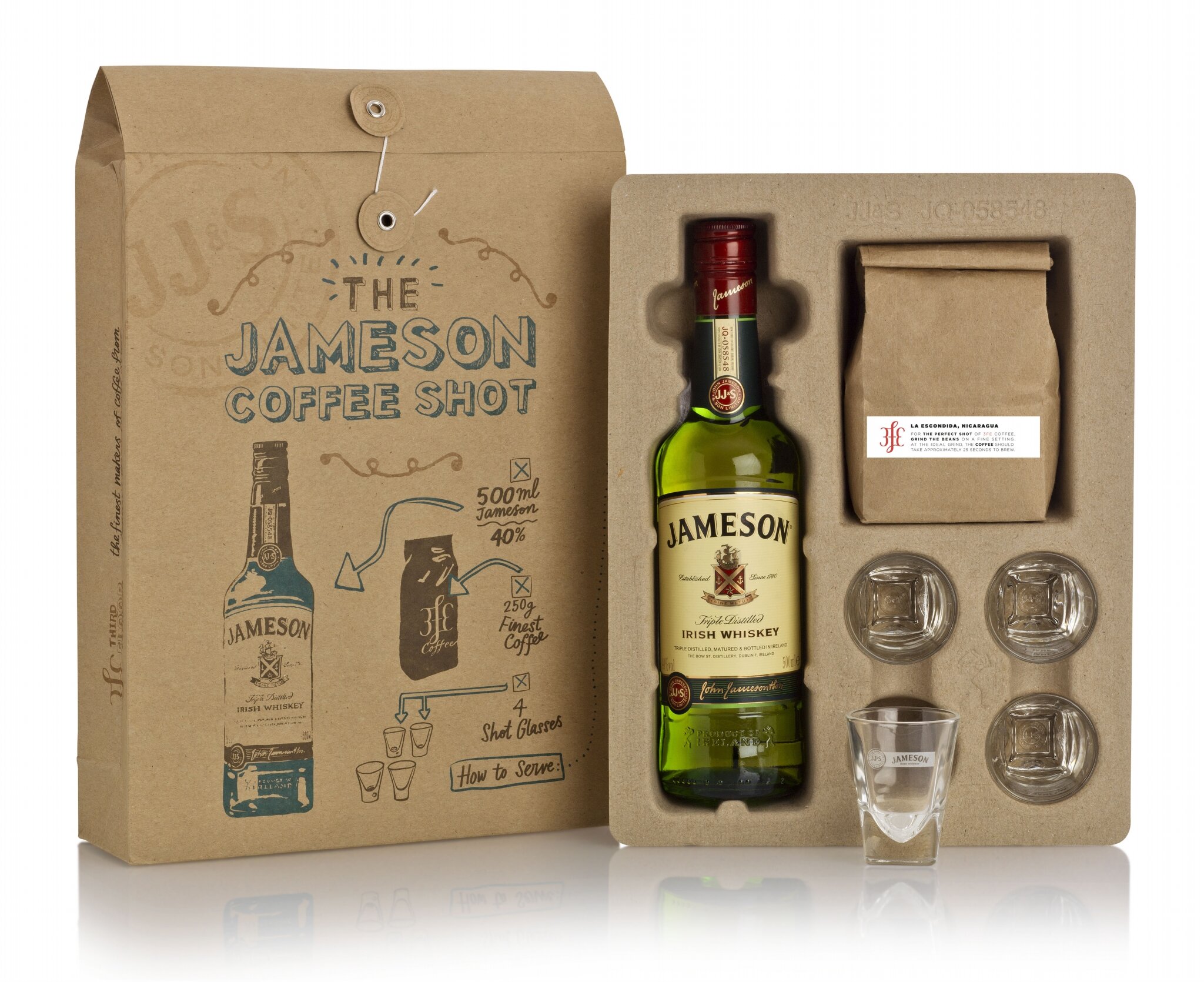 Avec son Irish Coffee en kit, Jameson se lance dans le short-tail