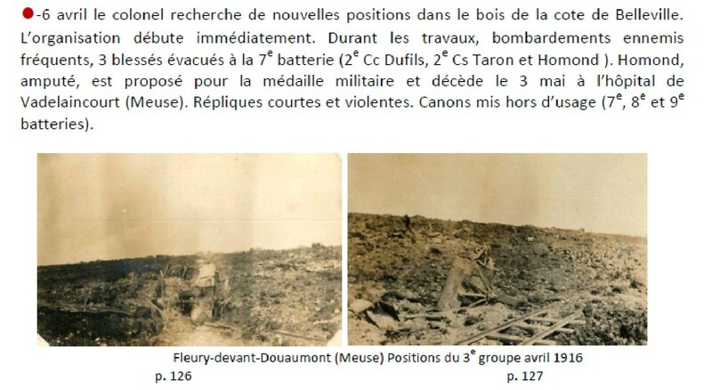 Verdun tués et blessés