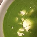 Soupe de brocolis au bleu - à partir de 7 mois