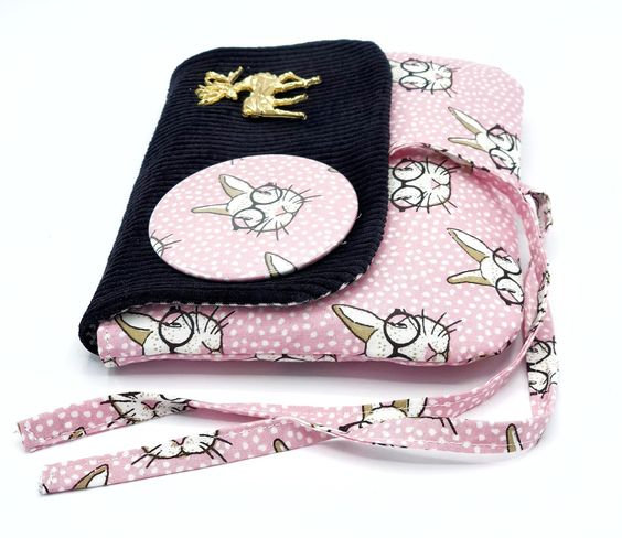 pochette tissu lapin vanillejolie