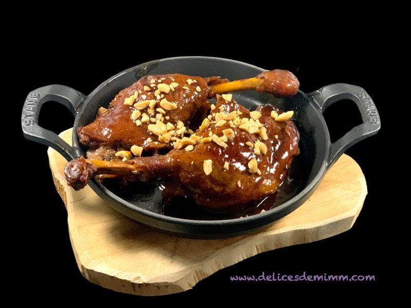 Cuisses de canard laquées à l’asiatique