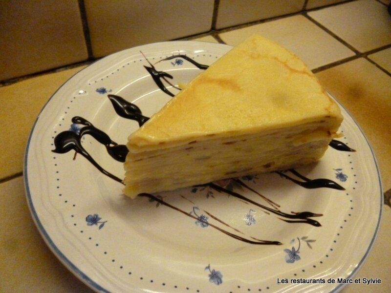 Gateau De Crepes A La Creme Patissiere Les Restaurants De Marc Et Sylvie