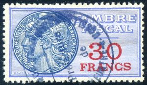 Licorne 30 francs