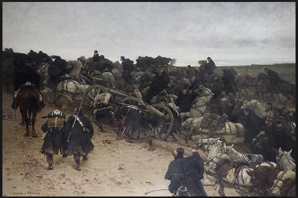 Médard, scène de la guerre de 1870