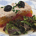 Tartare de tomates anciennes au thon