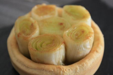 TARTE POIREAU OIGNON