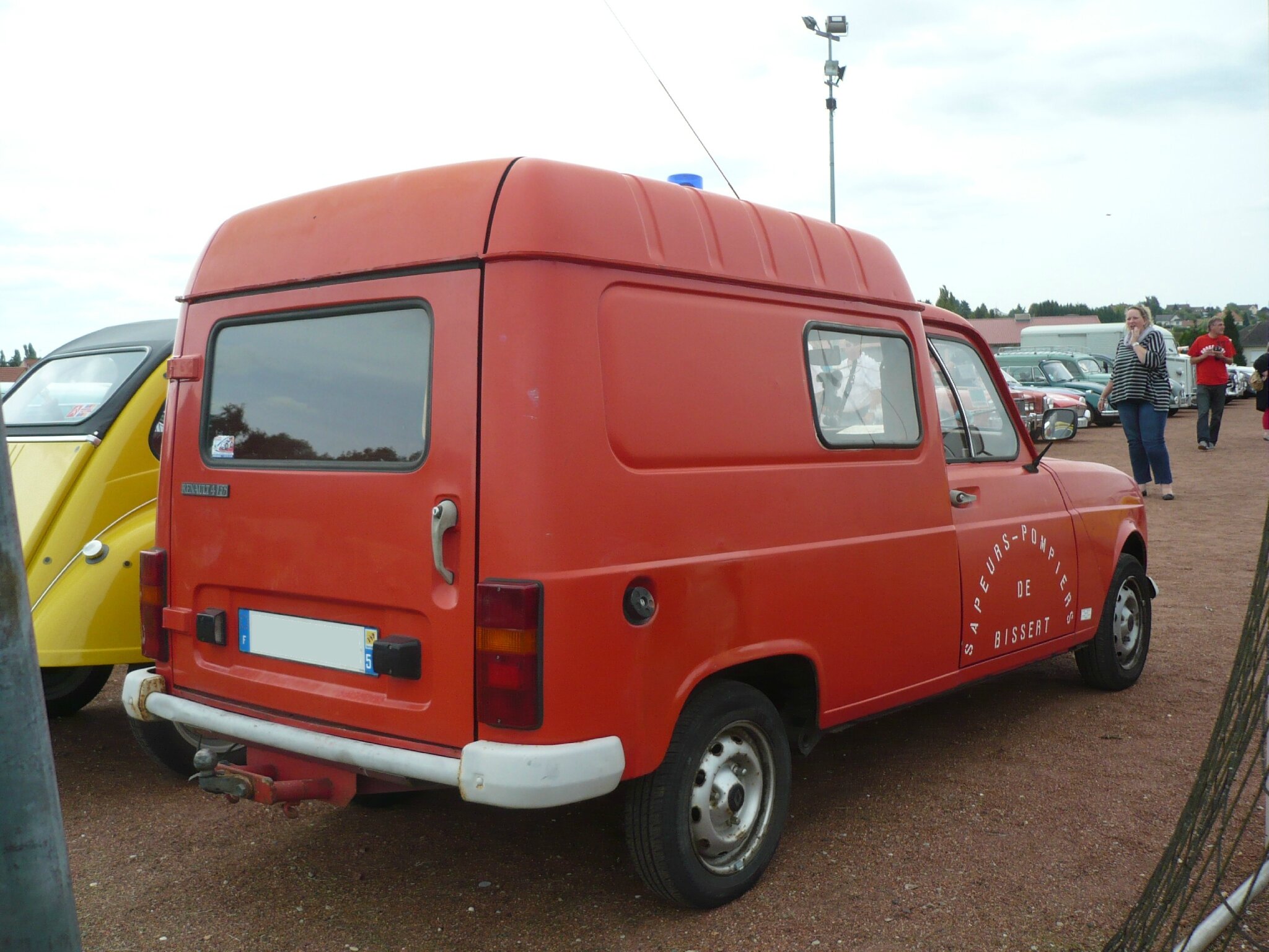  RENAULT  4 F6  fourgonnette des pompiers 1983 vroom vroom