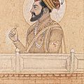 Portrait de l'empereur shah jahan (1628-1658). inde, école moghole, xviiie siècle