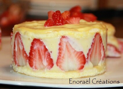 Le Fraisier De Mercotte Enorael Creations