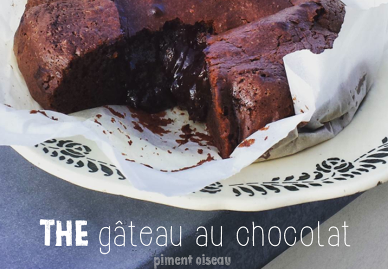 THE gâteau au chocolat