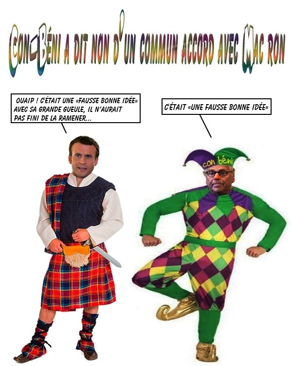 Cohn-Bendit a dit non d&#39;un «commun accord» avec Macron - Gifs, Morphings,  Montages en tous genres