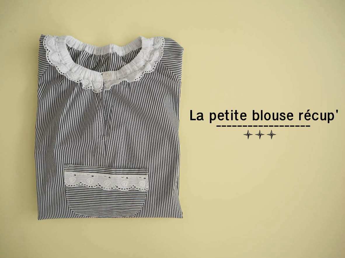 Une blouse dans une chemise d'homme - Rosalie & Co, le blog du fait ...