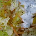 Salade de chou chinois au gingembre