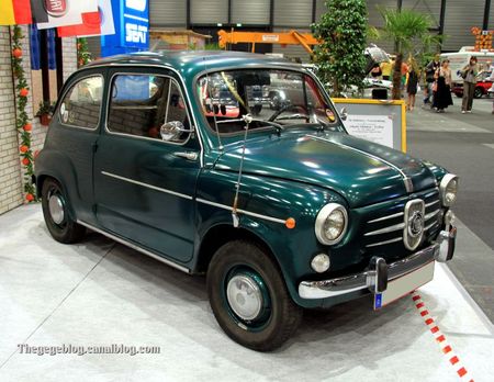 NSU Fiat 600 Neckar Jagst 770 (1956 à 1969)(RegioMotoClassica 2011) 01