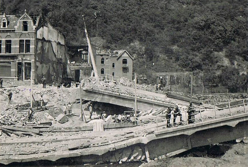 Pont Prayon 1940 Amoins