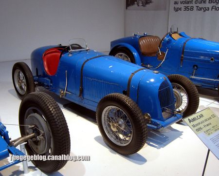 Amilcar type CO monoplace décalée de 1926 (Cité de l'Automobile Collection Schlumpf à Mulhouse) 01