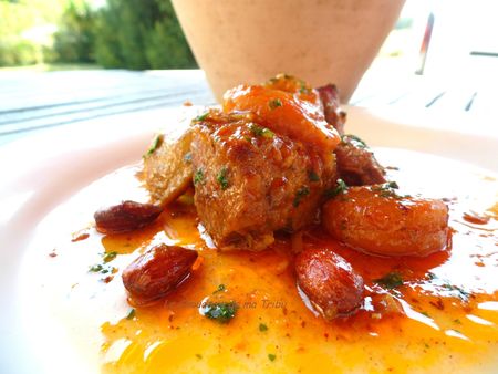 Compotée de porc aux abricots secs 1