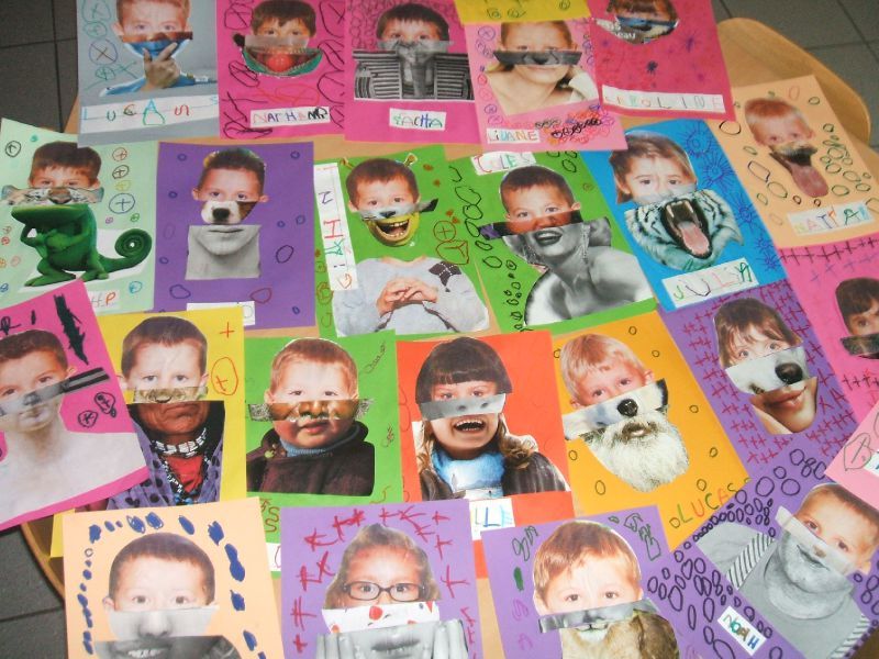 Jeu D Art Visuel Sur Portrait Pour Mes Eleves Experimentalo