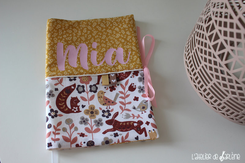 HOUSSE DE CARNET DE SANTE PERSONNALISEE