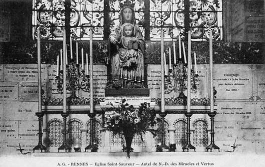Notre Dame des Miracles et Vertus de Rennes