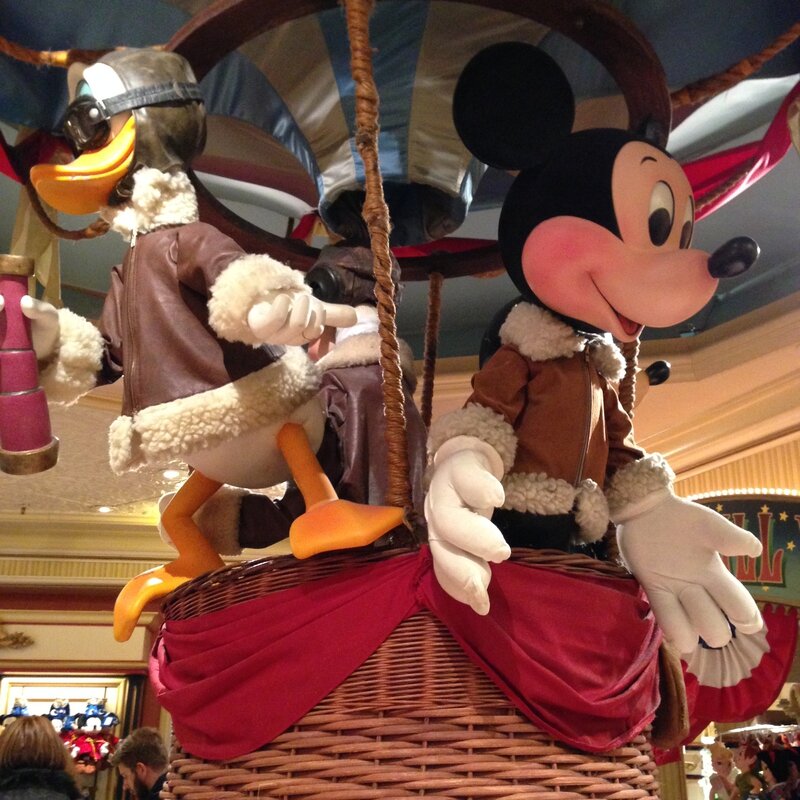 Mickey & Donald Mongolfière