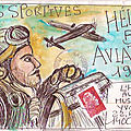 #141 helene boucher , aviatrice, par cécile c.