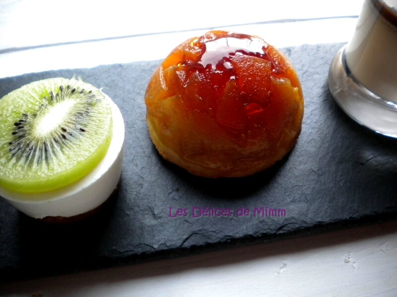 Mini cheesecakes citron et kiwi sans cuisson 4