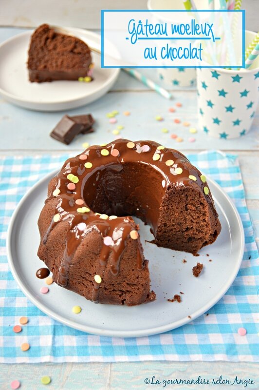 gâteau moelleux chocolat vegan compote