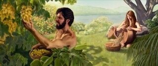 Adam et Ève-Occupation dans le Paradis