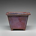 Rectangular Flowerpot with Four Small Feet, Ming dynasty, 1368-1644, probably 15th century (10)