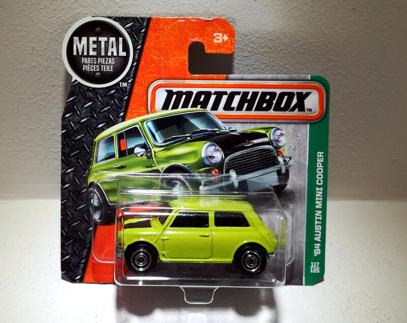 Austin Mini Cooper de 1964 (Matchbox)