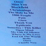 blackfield_setlist
