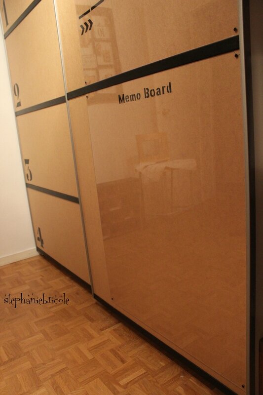 MEMO BOARD DIY INDUSTRIEL