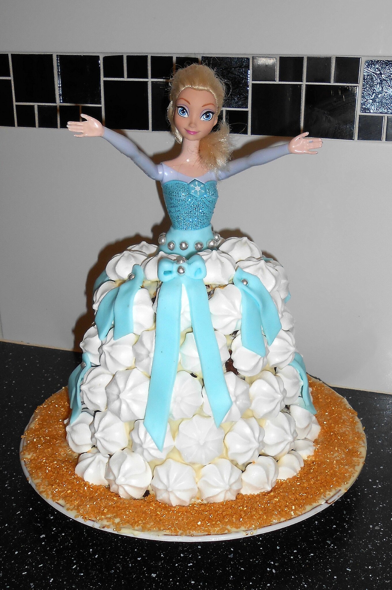 Gâteau Reine des neiges